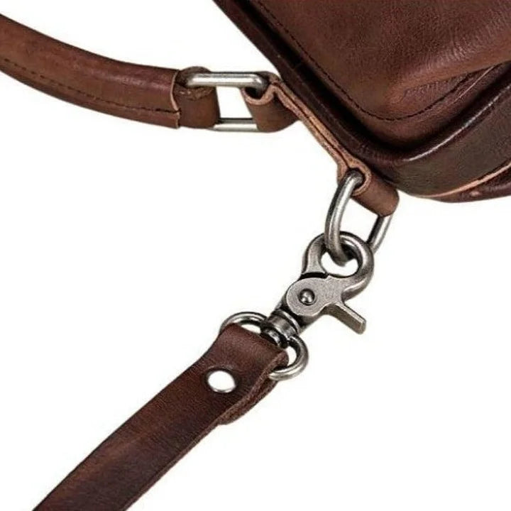 Bolso de Hombro para Mujeres de Cuero Genuino
