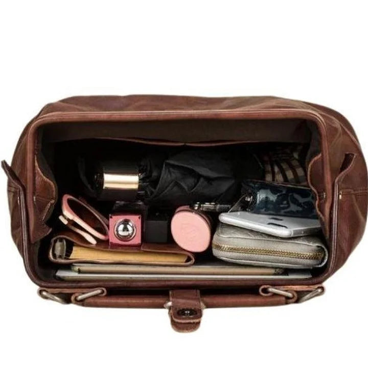 Bolso de Hombro para Mujeres de Cuero Genuino