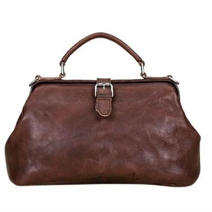 Bolso de Hombro para Mujeres de Cuero Genuino